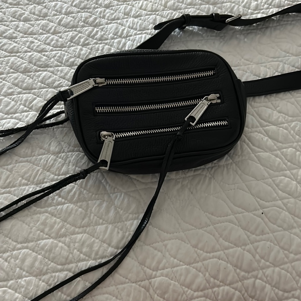 Rebecca Minkoff Black Fanny Pack